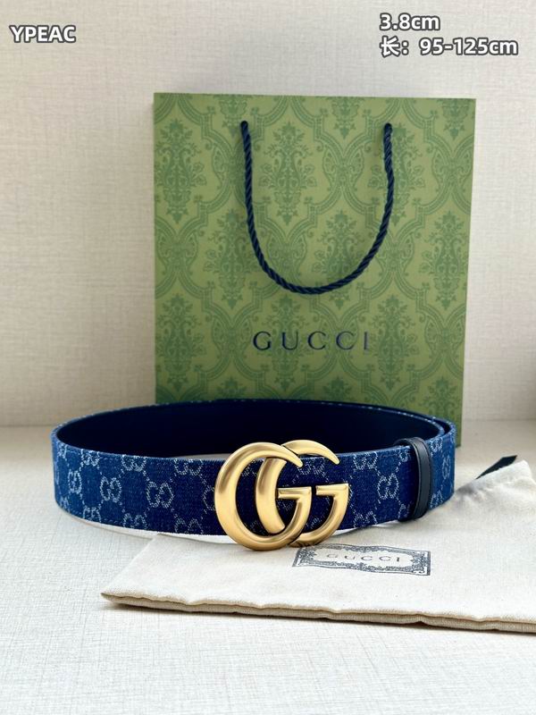 Gucci belt 38mmX95-125cm 8L (50)