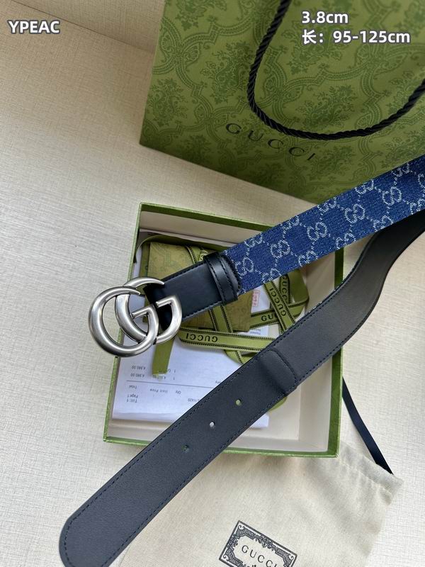 Gucci belt 38mmX95-125cm 8L (56)