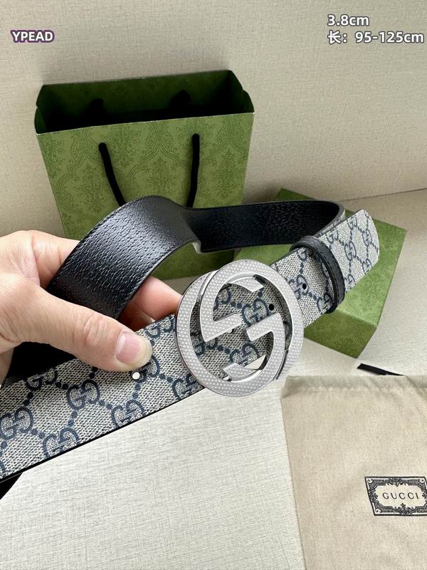Gucci belt 38mmX95-125cm 8L (57)