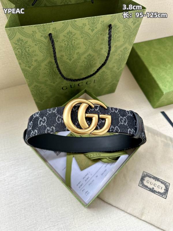 Gucci belt 38mmX95-125cm 8L (58)