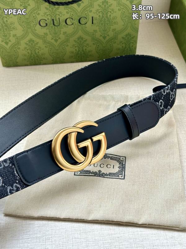 Gucci belt 38mmX95-125cm 8L (59)