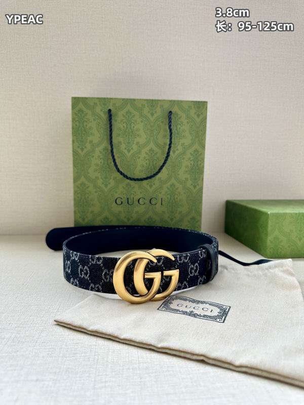 Gucci belt 38mmX95-125cm 8L (60)