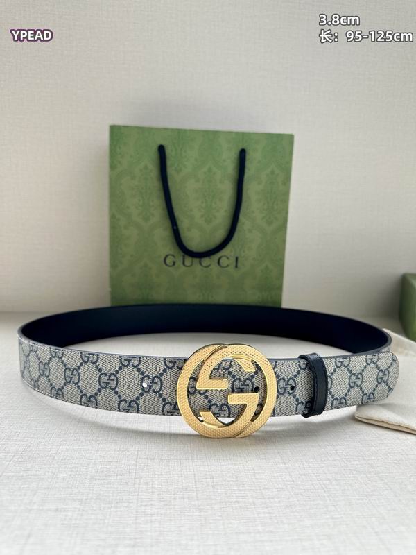 Gucci belt 38mmX95-125cm 8L (60)