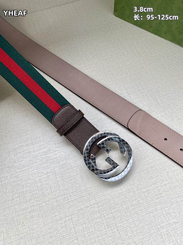 Gucci belt 38mmX95-125cm 8L (8)