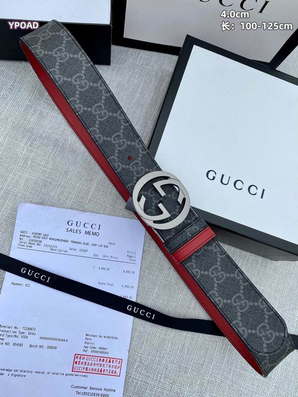Gucci belt 40mmX100-125cm 8L (23)