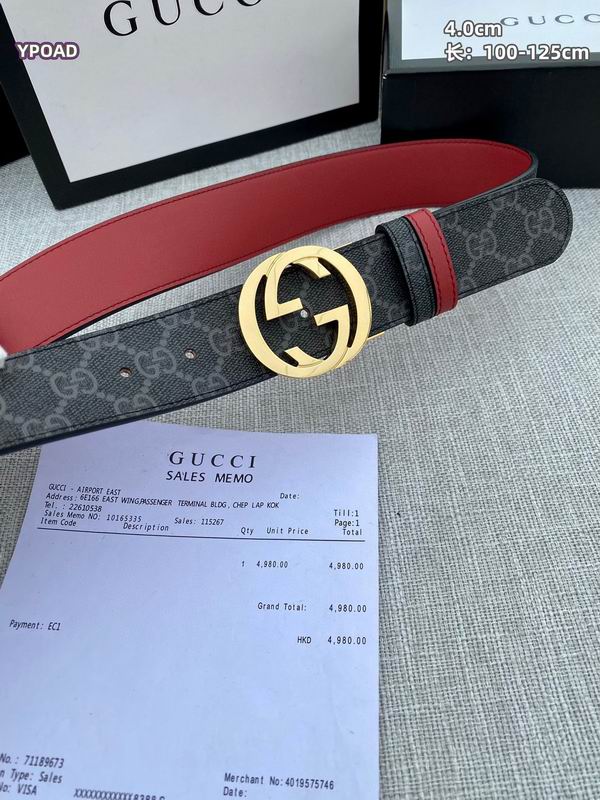 Gucci belt 40mmX100-125cm 8L (29)