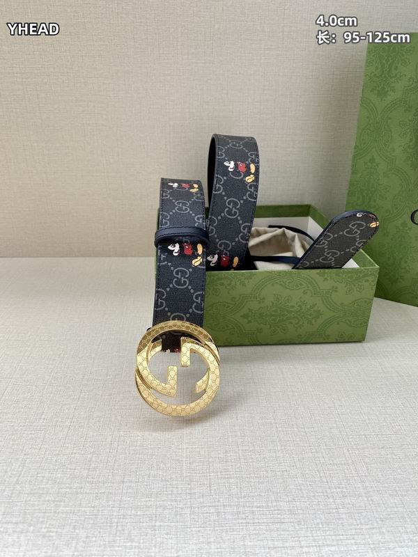 Gucci belt 40mmX100-125cm 8L (30)