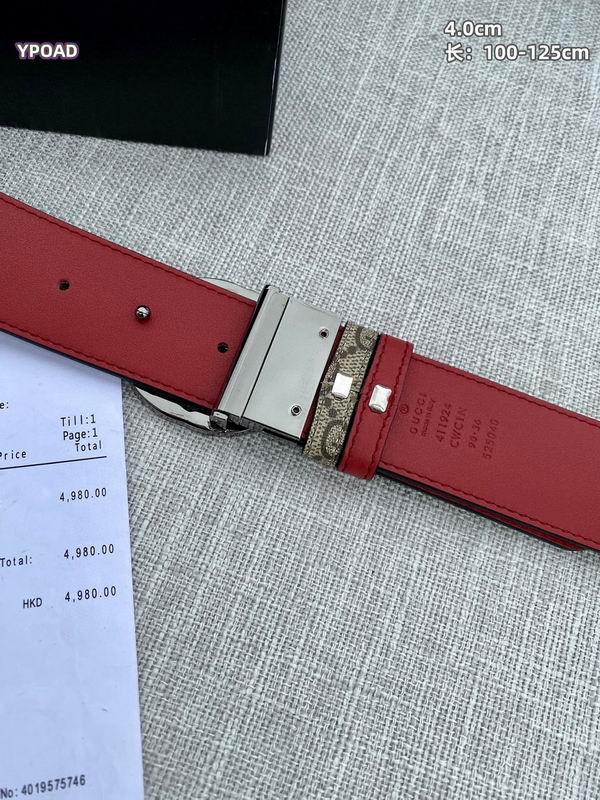 Gucci belt 40mmX100-125cm 8L (40)