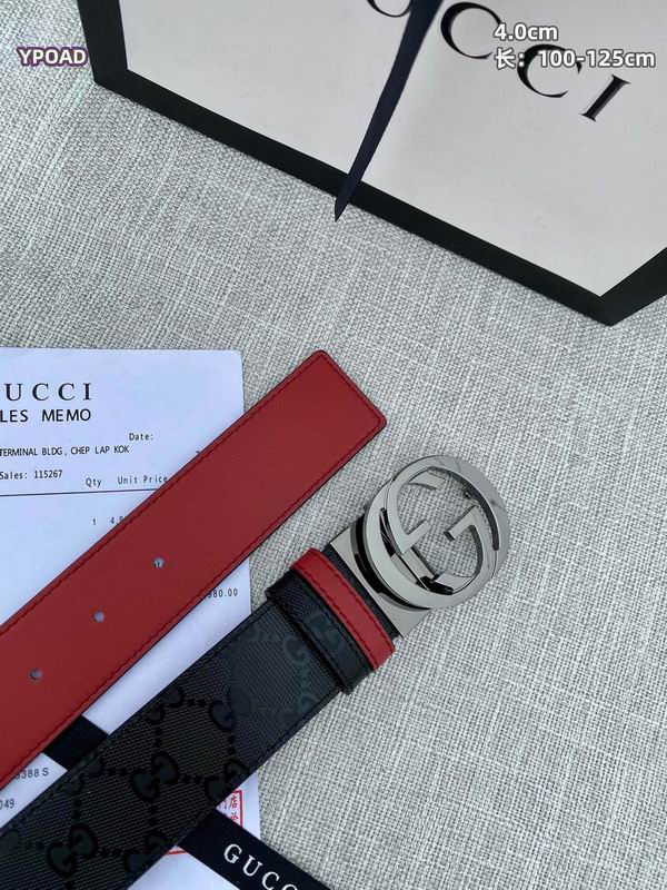 Gucci belt 40mmX100-125cm 8L (50)