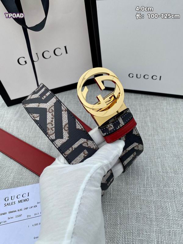 Gucci belt 40mmX100-125cm 8L (58)