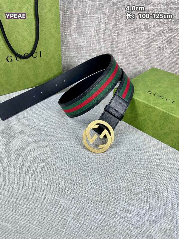 Gucci belt 40mmX100-125cm 8L (58)