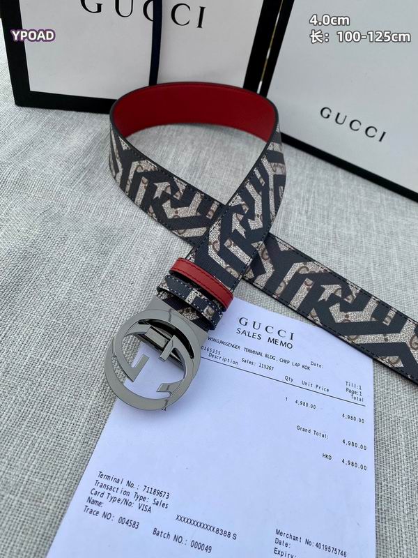 Gucci belt 40mmX100-125cm 8L (61)
