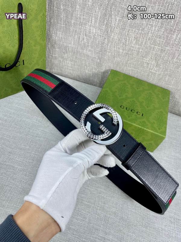 Gucci belt 40mmX100-125cm 8L (65)