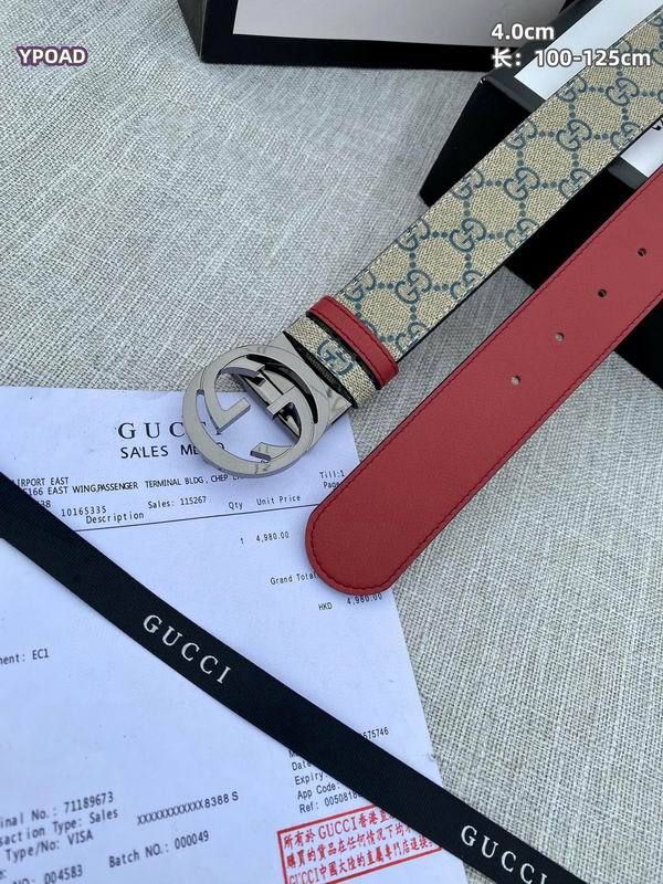 Gucci belt 40mmX100-125cm 8L (9)