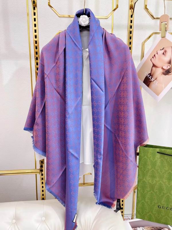 Gucci scarf 140X140cm E02 (43)