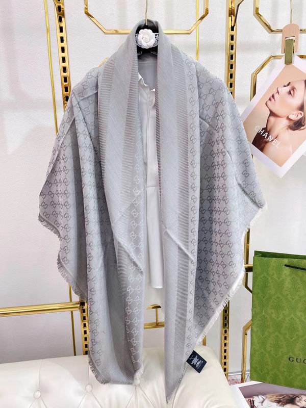 Gucci scarf 140X140cm E02 (51)