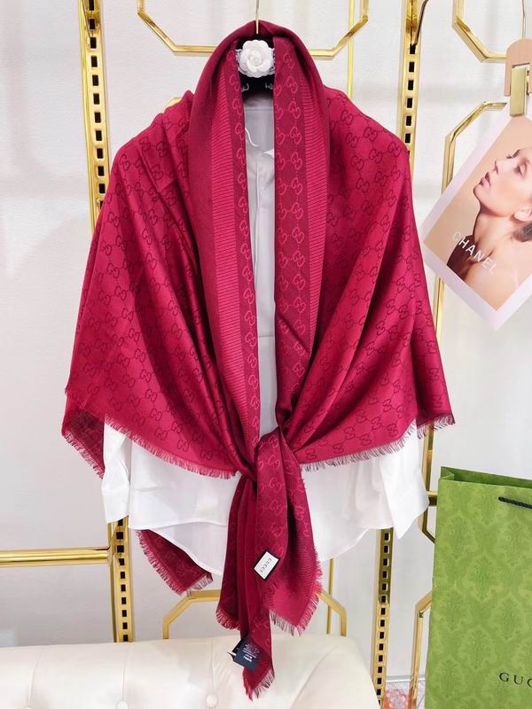 Gucci scarf 140X140cm E02 (6)