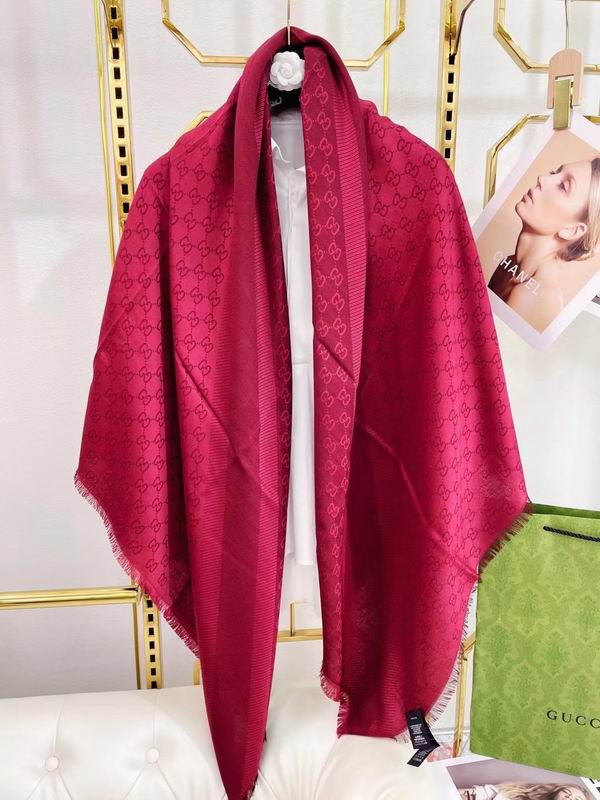 Gucci scarf 140X140cm E02 (7)