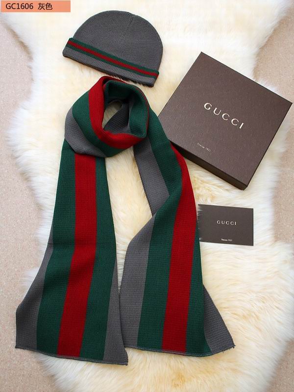 Gucci scarf hat 25X200cm E11 (12)