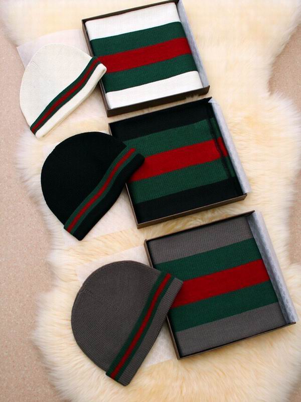 Gucci scarf hat 25X200cm E11 (18)