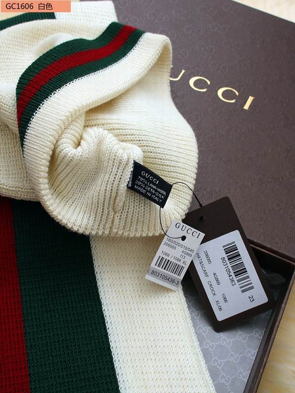 Gucci scarf hat 25X200cm E11 (21)