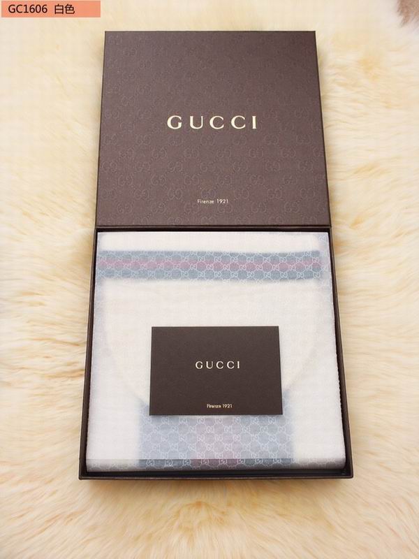 Gucci scarf hat 25X200cm E11 (26)