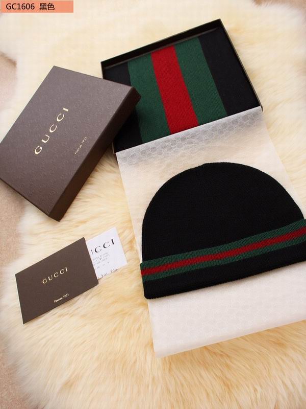 Gucci scarf hat 25X200cm E11 (6)