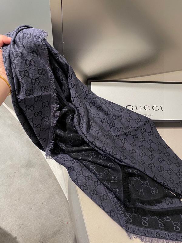 Gucci silk scarf 140X140cm E01 (11)