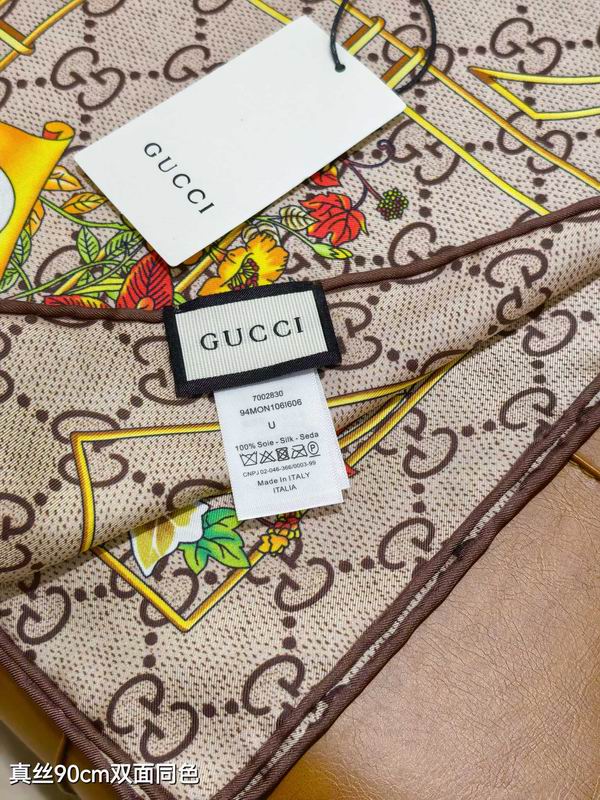 Gucci silk scarf sgc2507 90X90cm E13 (7)