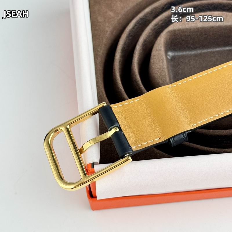 Hermes belt 36mmX95-125cm 8L (8)