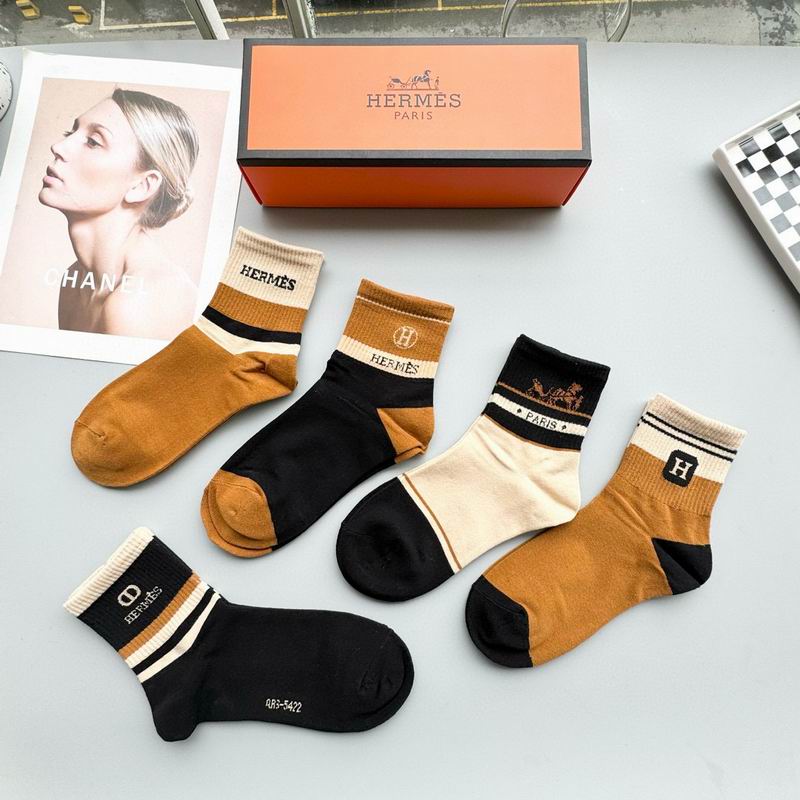 Hermes socks QY (7)