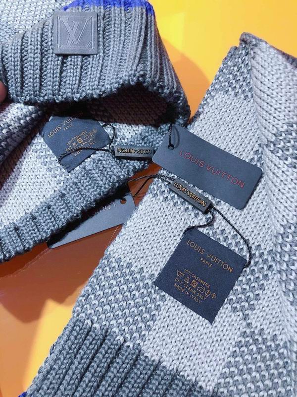 LV Scarf hat 30X180cm E08 (14)