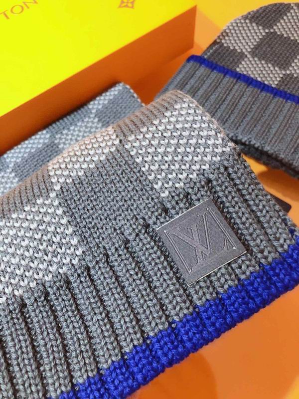 LV Scarf hat 30X180cm E08 (15)