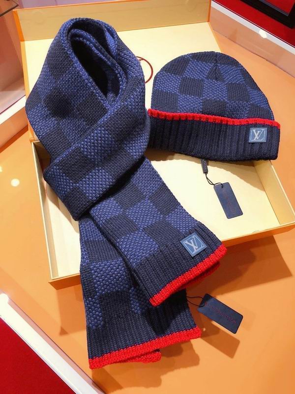 LV Scarf hat 30X180cm E08 (3)
