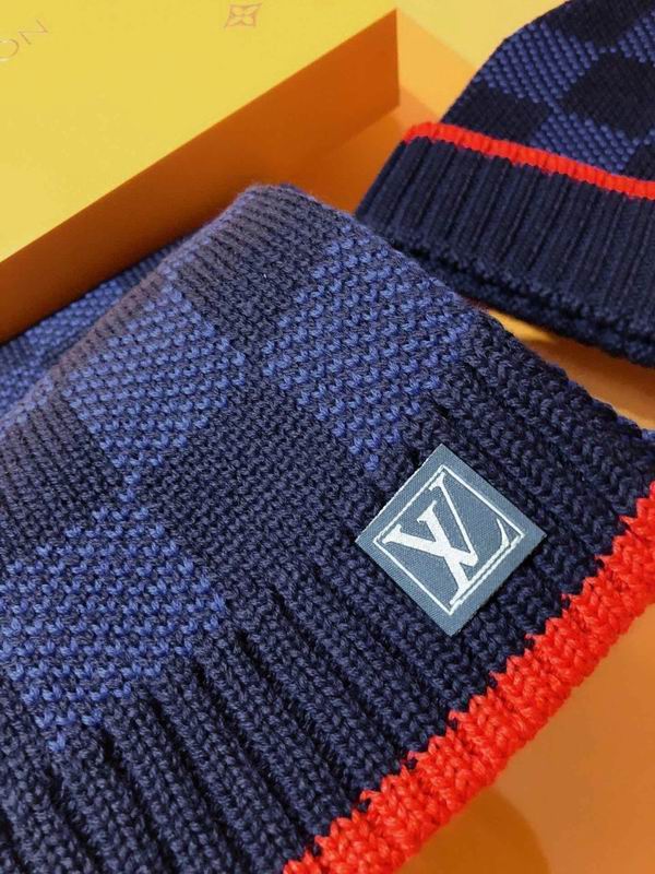 LV Scarf hat 30X180cm E08 (6)