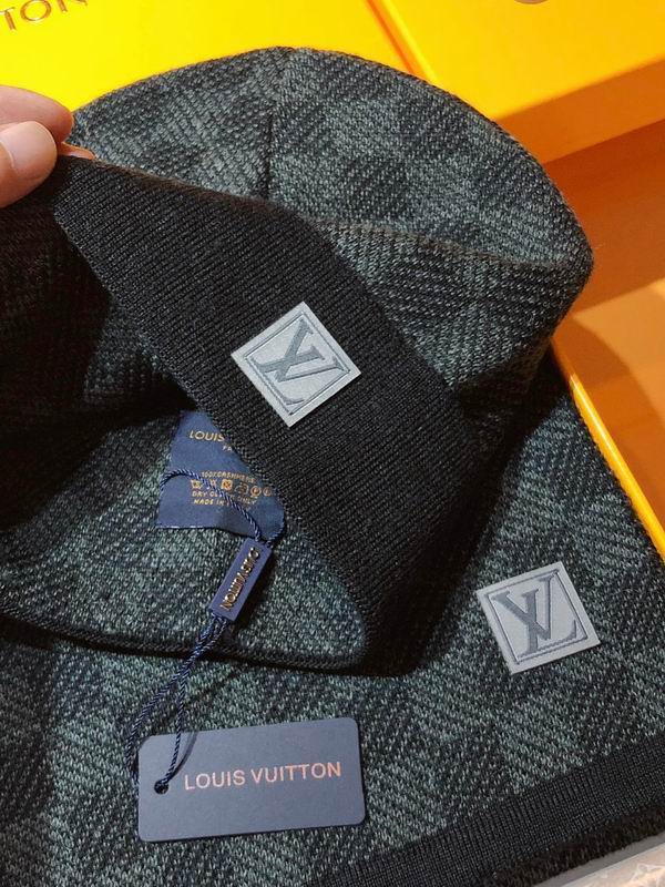 LV Scarf hat 30X180cm E10 (12)