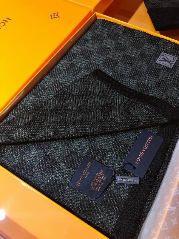 LV Scarf hat 30X180cm E10 (13)