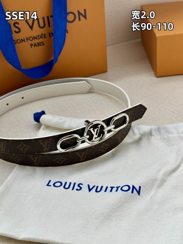 LV belt 20mmX90-110cm 8L (163)