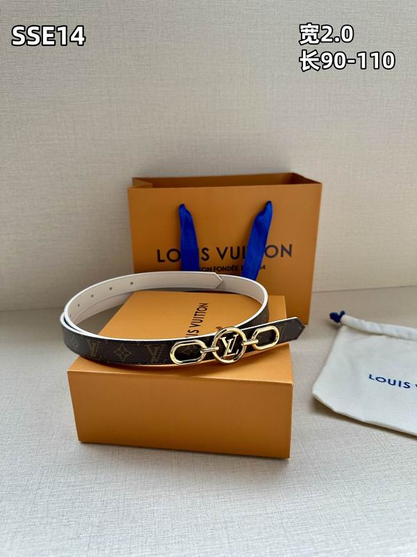 LV belt 20mmX90-110cm 8L (166)