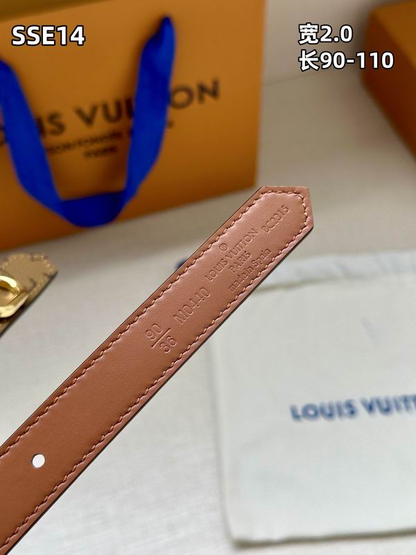 LV belt 20mmX90-110cm 8L (173)