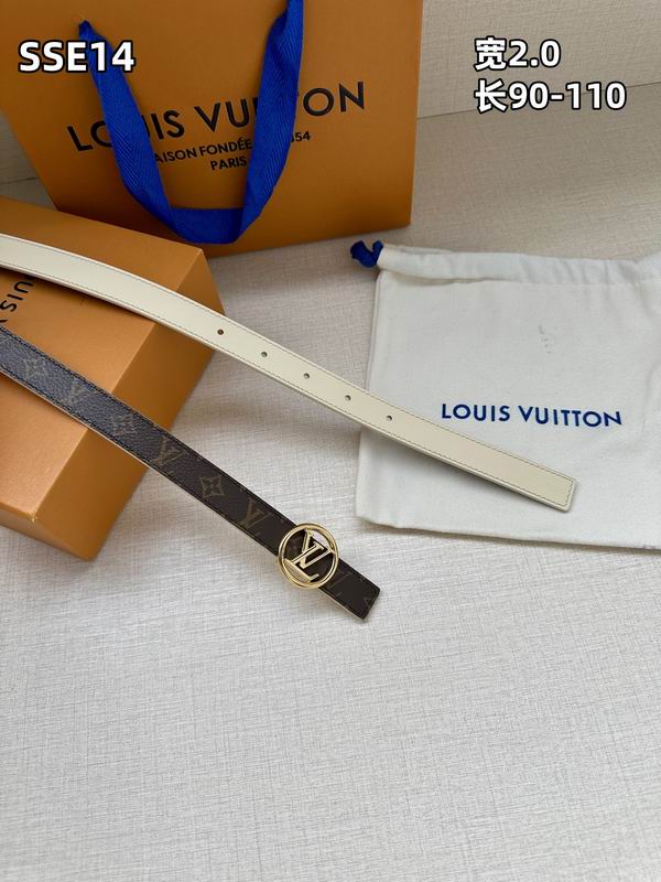 LV belt 20mmX90-110cm 8L (210)