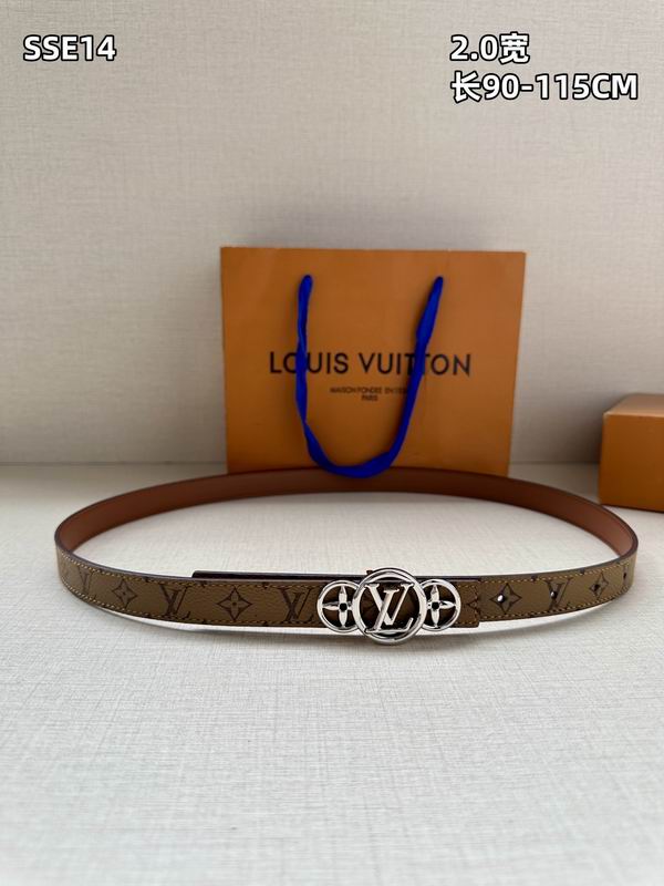 LV belt 20mmX90-115cm 8L (122)