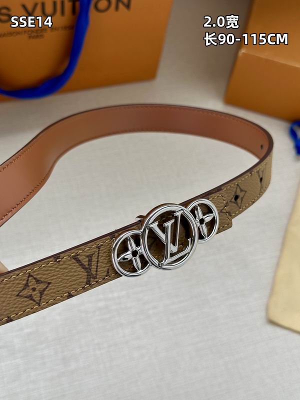 LV belt 20mmX90-115cm 8L (123)