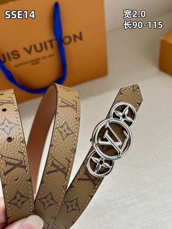 LV belt 20mmX90-115cm 8L (234)