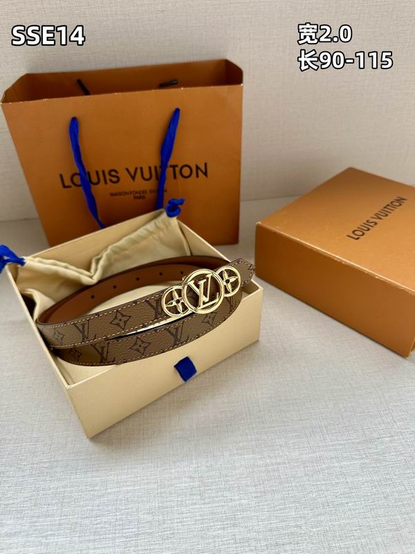 LV belt 20mmX90-115cm 8L (237)