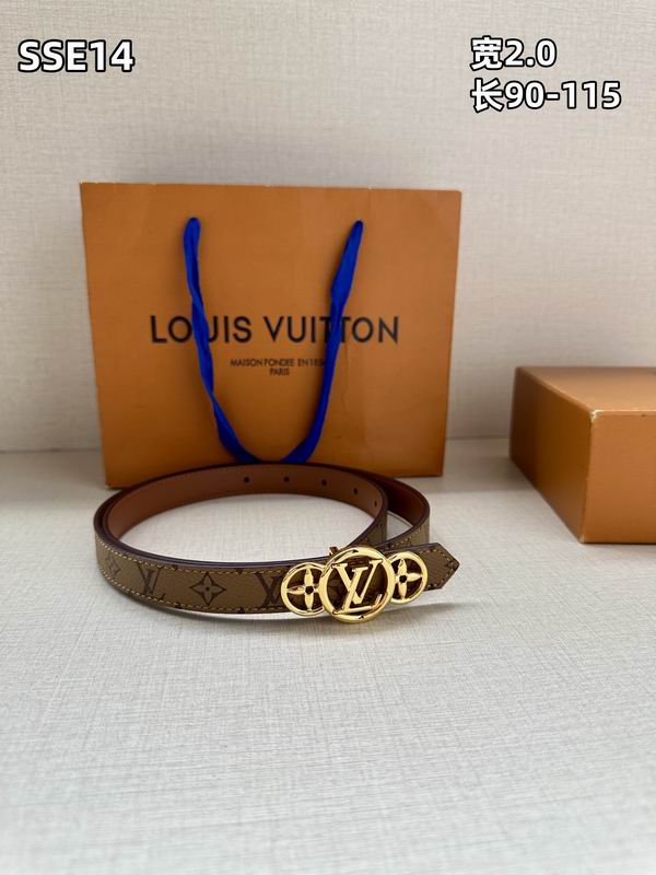 LV belt 20mmX90-115cm 8L (238)