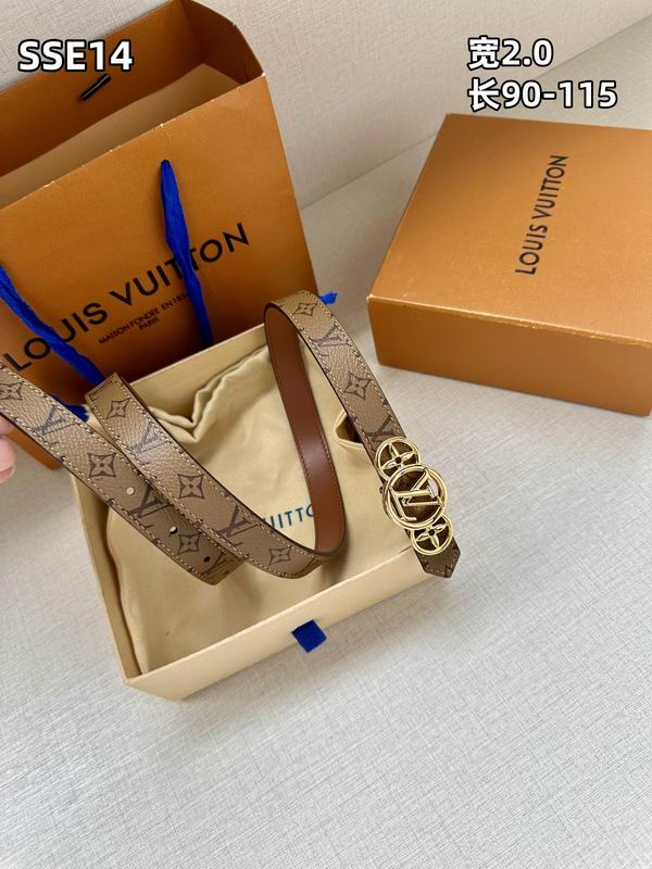 LV belt 20mmX90-115cm 8L (239)