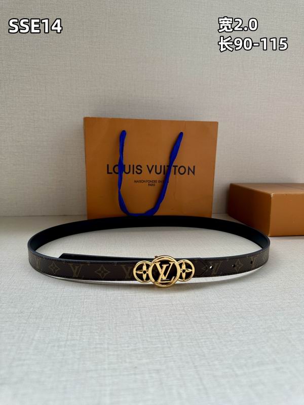 LV belt 20mmX90-115cm 8L (241)