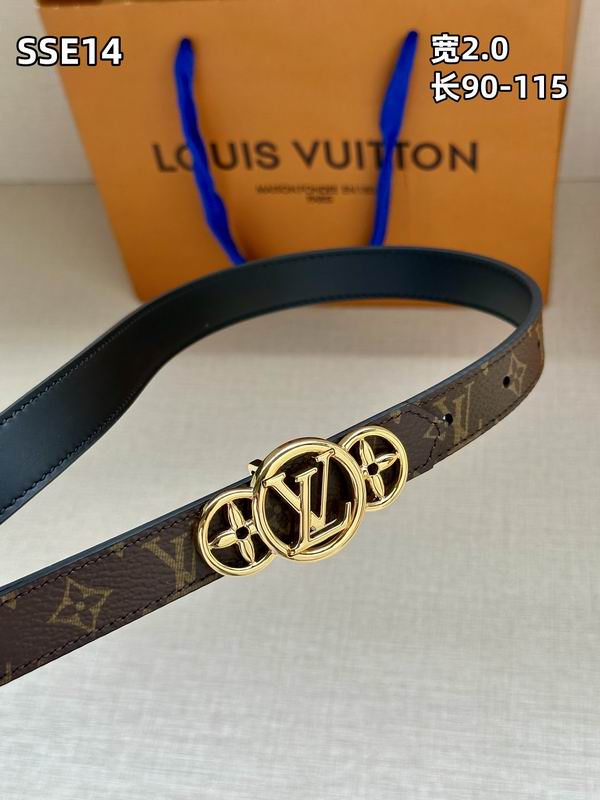 LV belt 20mmX90-115cm 8L (242)
