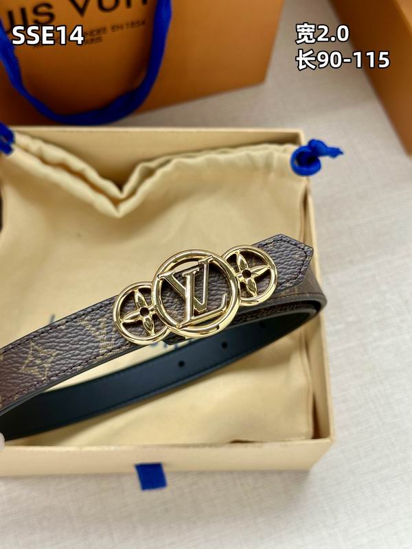 LV belt 20mmX90-115cm 8L (243)